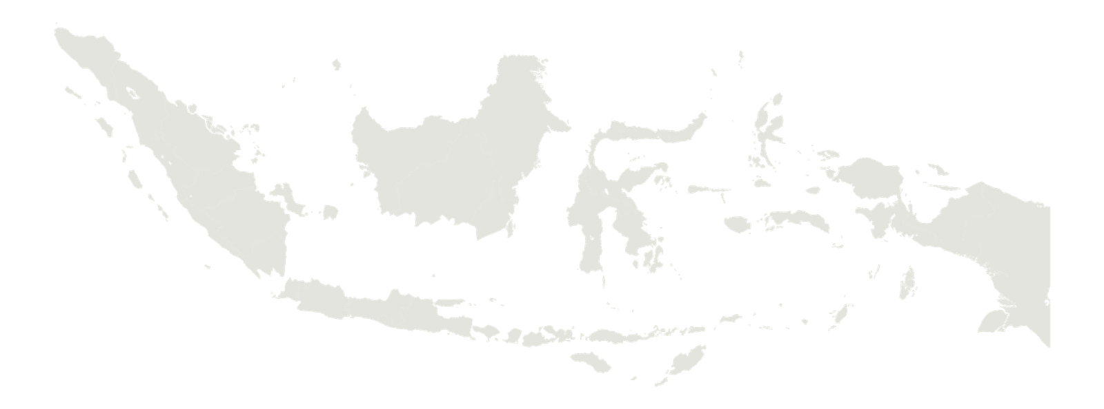 Peta jangkauan proyek BRP Contractor di Indonesia