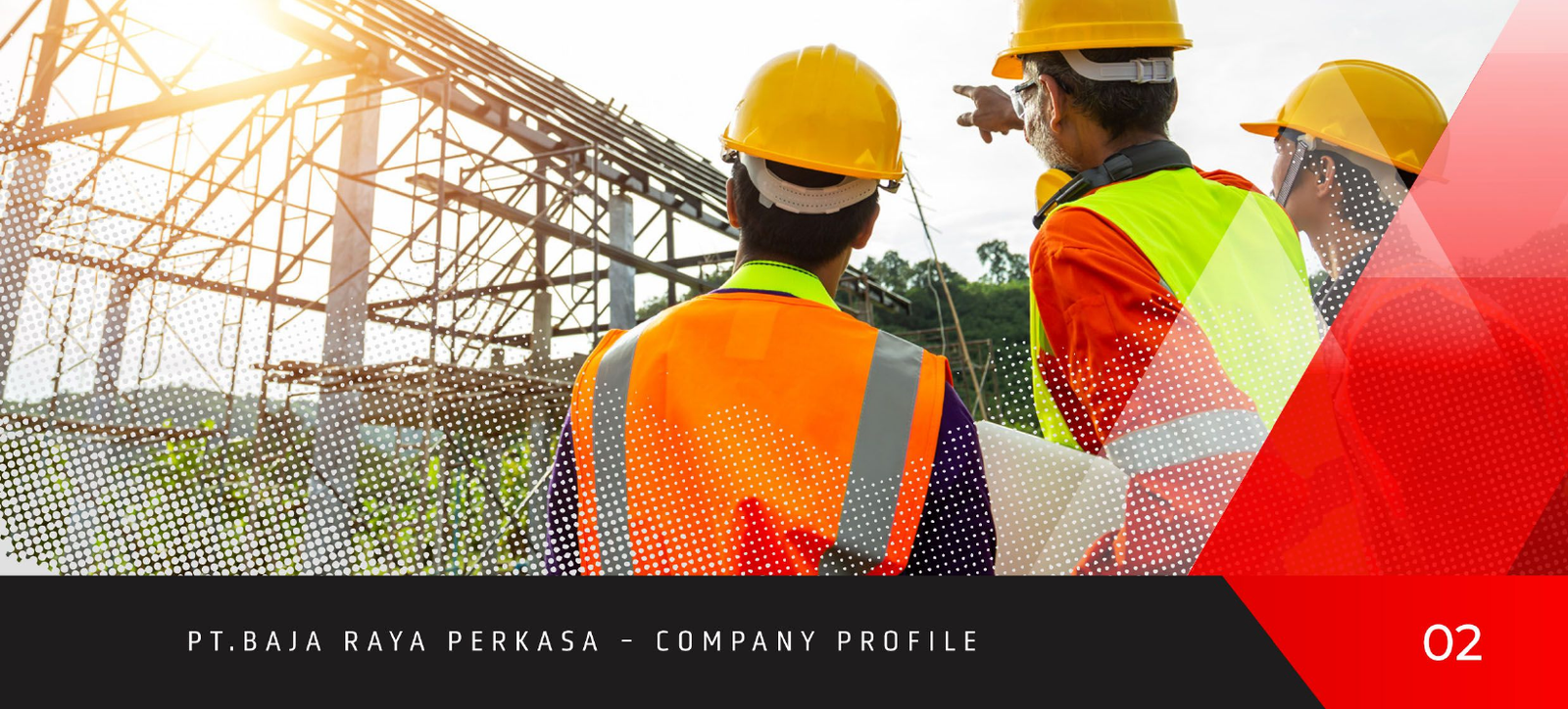 Tim BRP Contractor di lokasi proyek